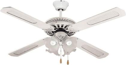 ΕUROLAMP 147-29003 ΑΝΕΜΙΣΤΗΡΑΣ ΟΡΟΦΗΣ ΤΕΤΡΑΦΩΤΟΣ 130ΕΚ. 70W ΛΕΥΚΟ EUROLAMP