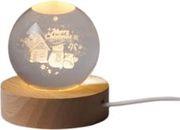 ΦΩΤΙΖΟΜΕΝΗ ΜΠΑΛΑ 6CM USB 6 ΘΕΡΜΑ ΛΕΥΚΑ SMD LED BΑΣΗ 7CM ΠΡΟΕΚΤΑΣΗ 70CM IP20 600-47060 EUROLAMP