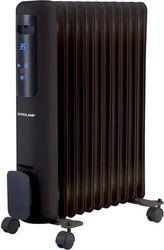 ΗΛΕΚΤΡΙΚΟ ΚΑΛΟΡΙΦΕΡ ΛΑΔΙΟΥ 11 ΦΕΤΕΣ 2500W ΜΑΥΡΟ ΜΕ LED ΟΘΟΝΗ ΚΑΙ ΚΟΝΤΡΟΛ 300-41702 EUROLAMP