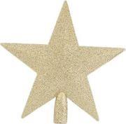 ΚΟΡΥΦΗ ΔΕΝΤΡΟΥ ΑΣΤΕΡΙ ΠΛΑΣΤΙΚΟ ΧΡΥΣΟ ΜΕ GLITTER 20,5CM 600-42550 EUROLAMP