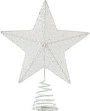 ΚΟΡΥΦΗ ΔΕΝΤΡΟΥ ΛΕΥΚΗ ΠΛΕΓΜΑ 20X25CM 600-45644 EUROLAMP