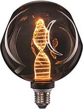 ΛΑΜΠΑ LED G125 4W E27 1800K 220-240V DENTED DNA SMOKY DIMMABLE EUROLAMP