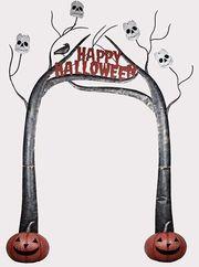 ΜΕΤΑΛΛΙΚΗ ΚΑΜΑΡΑ HALLOWEEN 220X45X302CM EUROLAMP
