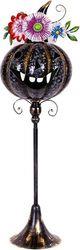 ΜΕΤΑΛΛΙΚΟ STAND ΚΟΛΟΚΥΘΑ HALLOWEEN 85CM EUROLAMP