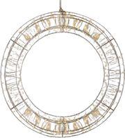 ΣΤΕΦΑΝΙ 50CM 45V ΜΕΤΑΣΧ/ΣΤΗΣ TIMER 360 ΘΕΡΜΑ ΛΕΥΚΑ LED ΠΡΟΕΚΤΑΣΗ ΠΑΡΟΧΗΣ 5M IP44 600-22545 EUROLAMP