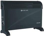 ΘΕΡΜΑΝΤΙΚΟ ΣΩΜΑ CONVECTOR ΜΑΥΡΟ ΜΕ TURBO 2000W 300-41605 EUROLAMP
