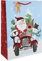 EUROWRAP ΧΑΡΤΙΝΗ ΤΣΑΝΤΑ CUTE SANTA XLARGE (X-32649-1WC)