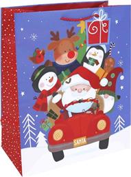 EUROWRAP ΧΑΡΤΙΝΗ ΤΣΑΝΤΑ SANTA CAR L (X-36136-2C)