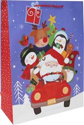 EUROWRAP ΧΑΡΤΙΝΗ ΤΣΑΝΤΑ SANTA CAR XL (X-36136-1WC)