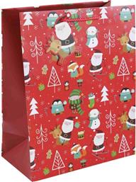 EUROWRAP ΧΑΡΤΙΝΗ ΤΣΑΝΤΑ XMAS L (X-34373-2C)