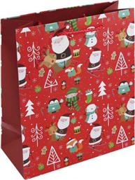 EUROWRAP ΧΑΡΤΙΝΗ ΤΣΑΝΤΑ XMAS M (X-34373-3C)