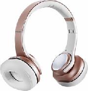 SUPREMESOUND 8EQ BLUETOOTH HEADPHONES WITH SPEAKERS AND EQUALIZER 2IN1 ROSE-GOLD EVOLVEO