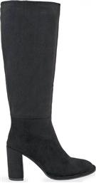 ΓΥΝΑΙΚΕΙΕΣ ΜΠΟΤΕΣ FAUX SUEDE ΜΕ ΧΟΝΤΡΟ ΤΑΚΟΥΝΙ - V267V5085004 ΜΑΥΡΟ EXE