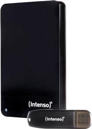 INTENSO MEMORY DRIVE BONUSPACK USB 3.0 HDD 2TB 2.5 ΜΑΥΡΟ + USB DRIVE 32 GB