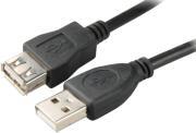NKA-0358 USB2.0 EXTENSION CABLE 1.8M BLACK EXTREME MEDIA από το e-SHOP