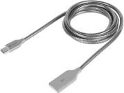 NKA-1205 MICRO USB CHARGE/SYNCE USB CABLE METAL 1M EXTREME MEDIA από το e-SHOP