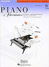 ACCELER PIANO ADVENTURES TECHNIQUE & ARTISTRY 2A FABER