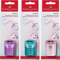ΔΙΠΛΗ ΞΥΣΤΡΑ SPARKLE ROLL-ON ΣΕ ΜΕΤΑΛΛΙΚΕΣ ΑΠΟΧΡΩΣΕΙΣ - 077183990 FABER CASTELL