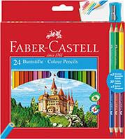 FABER-CASTELL COLOR ECOPENCILS CASTLE 24+3ΤΕΜ FABER CASTELL