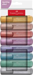 ΜΑΡΚΑΔΟΡΟΣ ΥΠΟΓΡΑΜΜΙΣΗΣ TEXTLINER 46 METALLIC ΣΕΤ 8 ΧΡΩΜΑΤΑ ΣΕ ΜΕΤΑΛΛΙΚΕΣ ΑΠΟΧΡΩΣΕΙΣ - 077254678 FABER CASTELL