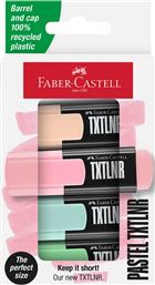 ΜΑΡΚΑΔΟΡΟΣ ΥΠΟΓΡΑΜΜΙΣΗΣ TXTLNR MINI PASTEL ΣΕΤ 4 ΧΡΩΜΑΤΑ - 077154214 FABER CASTELL