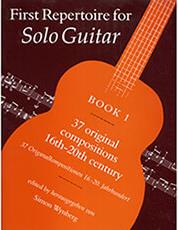 FIRST REPERTOIRE FOR SOLO GUITAR (BOOK 1) FABER