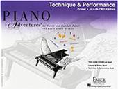 PIANO ADVENTURES: TECHNIQUE AND PERFORMANCE BOOK - PRIMER LEVEL FABER