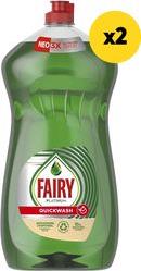 ΑΠΟΡΡΥΠΑΝΤΙΚΟ ΠΙΑΤΩΝ PLATINUM QUICKWASH 2400ML (2X1200ML) FAIRY