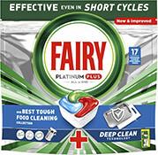 ΚΑΨΟΥΛΕΣ CAPS PLATINUM PLUS DEEP CLEAN 17ΤΜΧ FAIRY