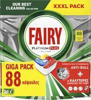 ΚΑΨΟΥΛΕΣ ΠΛΥΝΤΗΡΙΟΥ CAPS PLATINUM ANTIDULL 88TMX FAIRY