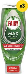 MAXPOWER ΥΓΡΟ ΠΙΑΤΩΝ 1350ΜΛ (3X450ML) 80723702 FAIRY