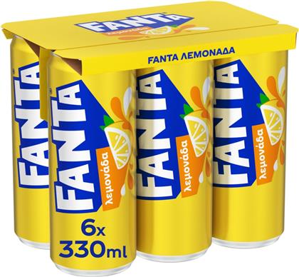 ΛΕΜΟΝΑΔΑ ΚΟΥΤΙ 6X330ML FANTA