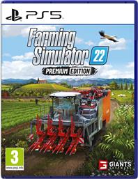 FARMING SIMULATOR 22 PREMIUM EDITION - PS5
