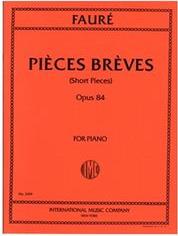 FAURE - 8 PIECES BREVES OP.84