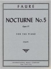 FAURE - NOCTURNE N.5 OP.37