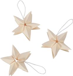 ΧΡΙΣΤΟΥΓΕΝΝΙΑΤΙΚΟ ΚΡΕΜΑΣΤΟ AMANDA 6 X 2,5 CM 3-PACK ΧΡΩΜΑ: ΑΣΠΡΟ FERM LIVING