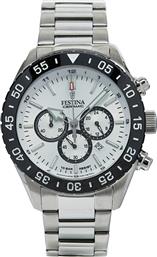 ΡΟΛΟΙ CERAMIC CHRONO F20575/1 ΑΣΗΜΙ FESTINA