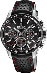 ΡΟΛΟΙ TIMELESS CHRONOGRAPH F20561/4 ΜΑΥΡΟ FESTINA