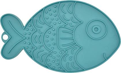 ΠΙΑΤΟ LICKING MAT FISHKA ΤΙΡΚΟΥΑΖ (21X13CM) FIBOO