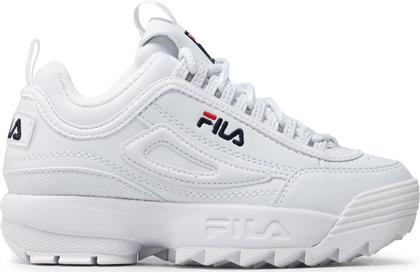 ΑΘΛΗΤΙΚΑ DISRUPTOR KIDS 1010567.1FG ΛΕΥΚΟ FILA