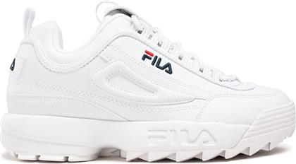 ΑΘΛΗΤΙΚΑ DISRUPTOR LOW 1010262.1FG ΛΕΥΚΟ FILA από το EPAPOUTSIA