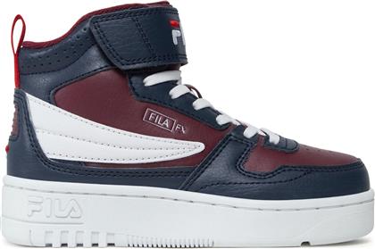 ΑΘΛΗΤΙΚΑ FXVENTUNO VELCRO KIDS FFK0158.33064 ΜΠΟΡΝΤΟ FILA