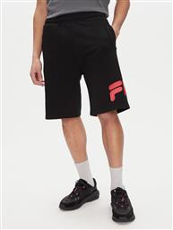 ΑΘΛΗΤΙΚΟ ΣΟΡΤΣ LEZINNES FAM0870 ΜΑΥΡΟ REGULAR FIT FILA