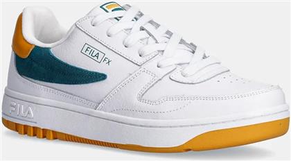 ΔΕΡΜΑΤΙΝΑ ΠΑΠΟΥΤΣΙΑ FXVENTUNO ΧΡΩΜΑ: ΑΣΠΡΟ FILA