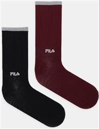 ΚΑΛΤΣΕΣ 2-PACK ΧΡΩΜΑ: ΜΑΥΡΟ, F6145 FILA