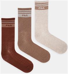 ΚΑΛΤΣΕΣ 3-PACK ΧΡΩΜΑ: ΜΠΕΖ, F6137 FILA