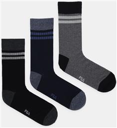ΚΑΛΤΣΕΣ 3-PACK ΧΡΩΜΑ: ΓΚΡΙ, F5403 FILA