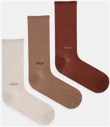 ΚΑΛΤΣΕΣ 3-PACK ΧΡΩΜΑ: ΚΑΦΕ, F6411 FILA