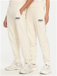 ΠΑΝΤΕΛΟΝΙ ΦΟΡΜΑΣ UNISEX BOVRUP FAU0146 ΕΚΡΟΥ REGULAR FIT FILA από το MODIVO