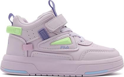 ΠΑΙΔΙΚΑ ΠΑΠΟΥΤΣΙΑ MEMORY AYO 4 ΓΙΑ ΚΟΡΙΤΣΙΑ LILAC/NEON (ΜΕΓΕΘΗ 28-35) - ΜΩΒ FILA